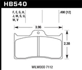 Hawk Wilwood DTC-60 Brake Pads