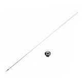 Rugged Ridge 97-06 Jeep Wrangler TJ/LJ Stainless Steel Antenna Mast & Base