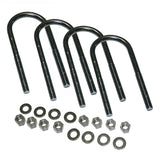 Superlift U-Bolt 4 Pack 9/16x3-5/8x13.5 Round w/ Hardware