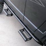 N-Fab RKR Step System 07-17 Jeep Wrangler JK 4 Door All - Tex. Black - 1.75in