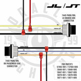 Oracle Pre-Runner Style LED Grille Kit for Jeep Wrangler JL - White SEE WARRANTY