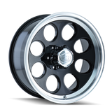 ION Type 171 15x10 / 5x114.3 BP / -38mm Offset / 83.82mm Hub Black/Machined Wheel