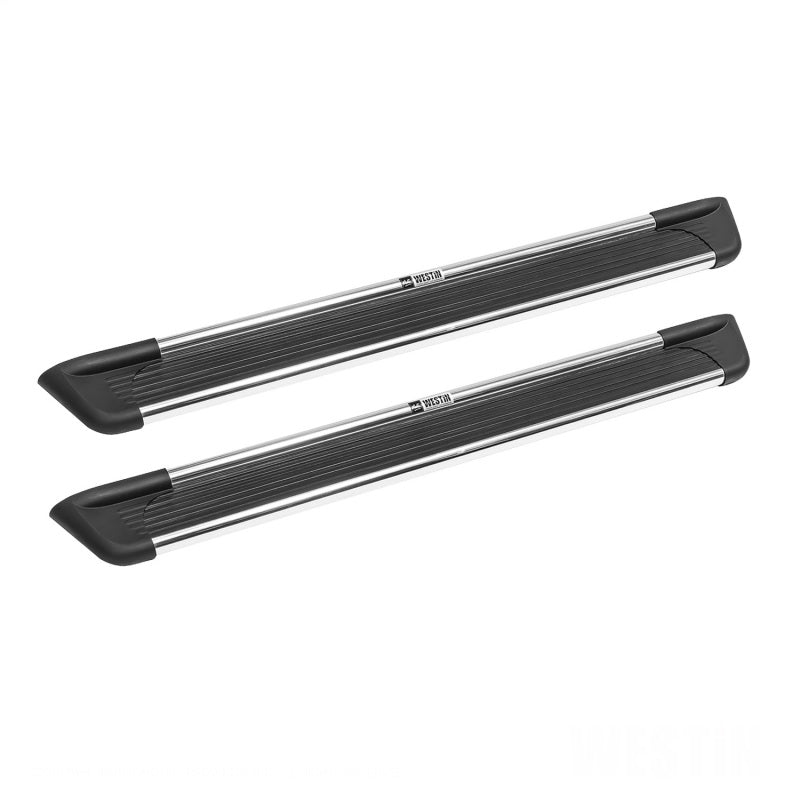 Westin Sure-Grip Aluminum Running Boards 93 in - Brushed Aluminum