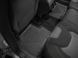 WeatherTech 14+ Jeep Cherokee Rear Rubber Mats - Black