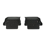 Rugged Ridge Floor Liner Kit Black F/R/Full Cargo 18-20 Jeep Wrangler JL 2Dr