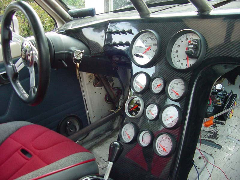 Mid Size Race Dash w/ Built In Center Console