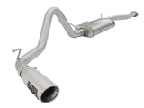 aFe MACH Force XP 2.5in Cat-Back Stainless Steel Exhaust w/Polished Tip Toyota Tacoma 13-14 2.7L