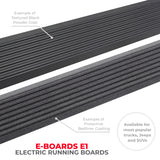 RealTruck 21-24 Ford Bronco 4dr VoltStep Electric Running Board Kit (No Drill) - Tex. Blk