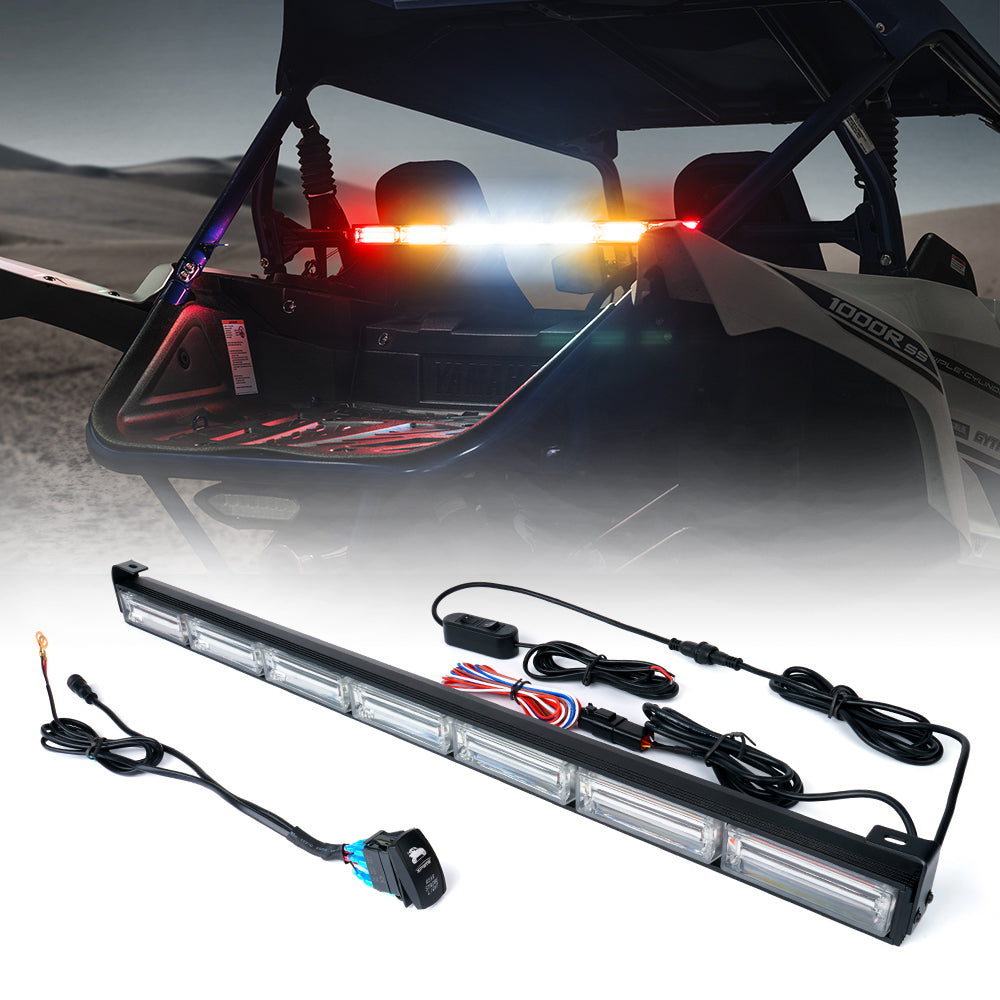 Rear Chase LED Strobe Lightbar 5