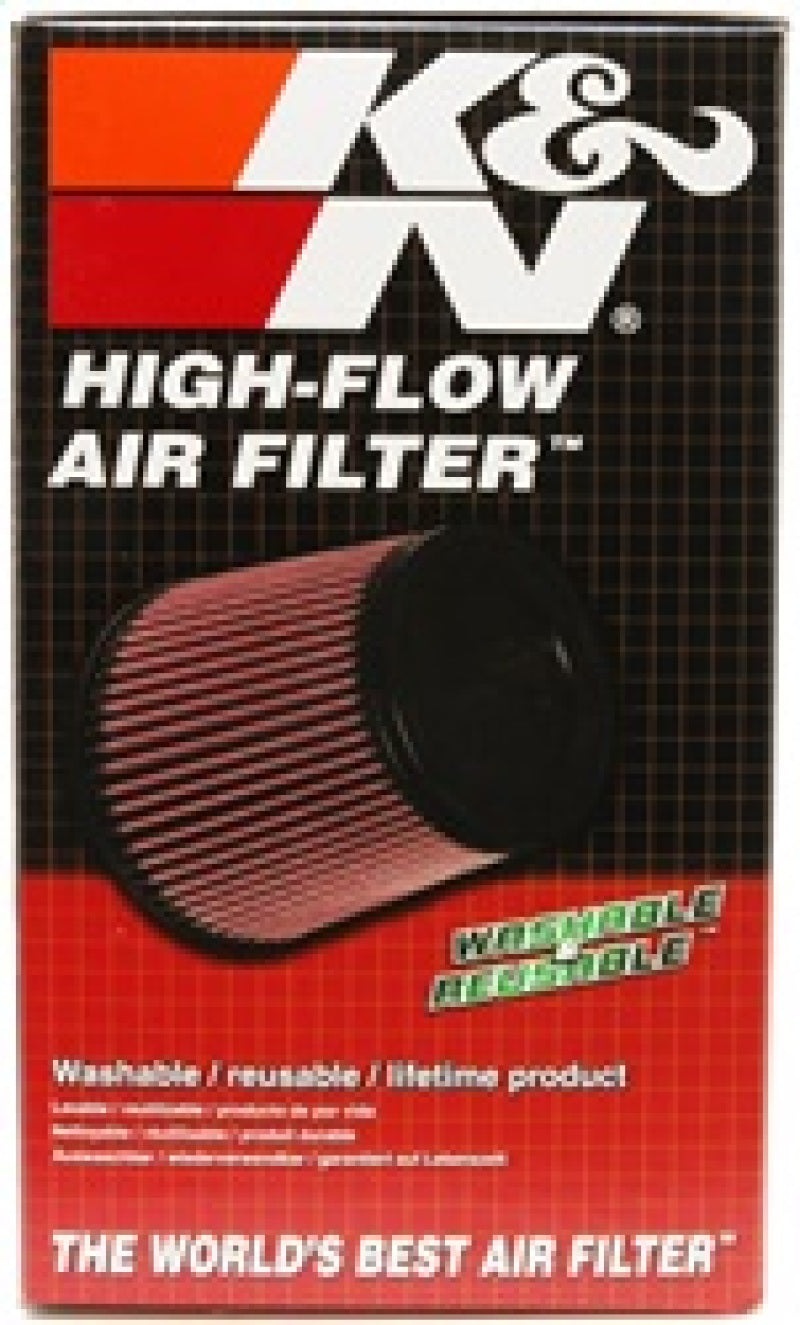 K&N Universal Tapered Filter 3.5in Flange ID x 5.5in Base OD x 4in Top OD x 8in Height