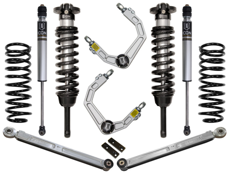 ICON 03-09 Toyota 4Runner/FJ 0-3.5in Stage 3 Suspension System w/Billet Uca