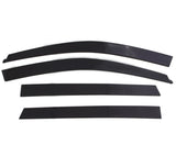 AVS 07-18 Jeep Wrangler Unlimited Ventvisor Low Profile Deflectors 4pc - Smoke