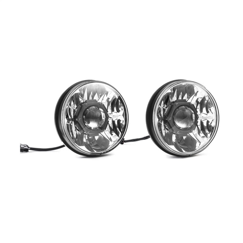 KC HiLiTES 18-20 Jeep JL/JT 7in. Gravity LED Pro DOT Approved Replac. Headlight (Pair Pack Sys)