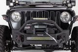 Go Rhino 07-20 Jeep Wrangler JL/JLU/JK/JKU/Gladiator JT Rockline Front Stubby Bumper w/ Overrider