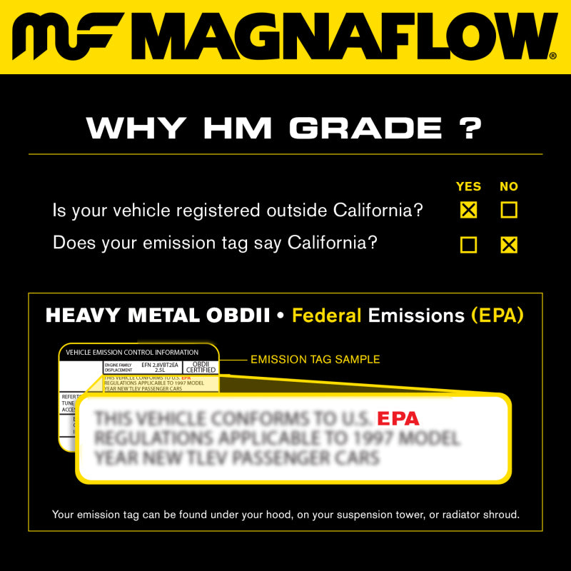 MagnaFlow Conv DF Toyota 03-09 4Runner/05-09 Tacoma/05-06 Tundra 4.0L P/S Manifold (49 State)