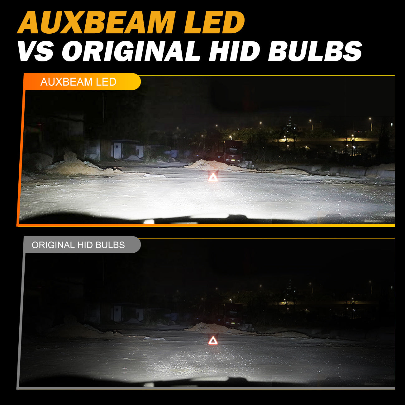 D3 D3S D3R LED Headlight Bulbs 90W 15000LM D Series HID Replacement 6500K Cool White | 2 Bulbs