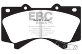 EBC 08+ Lexus LX570 5.7 Greenstuff Front Brake Pads