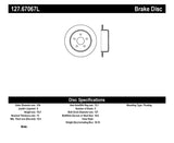 StopTech Power Slot 07-13 Jeep Wrangler Rear Left Drilled & Slotted Rotor