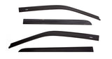 AVS 07-18 Toyota Tundra Crewmax Ventvisor Low Profile Window Deflectors 4pc - Matte Black