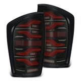 AlphaRex-LED Taillights Black-Red