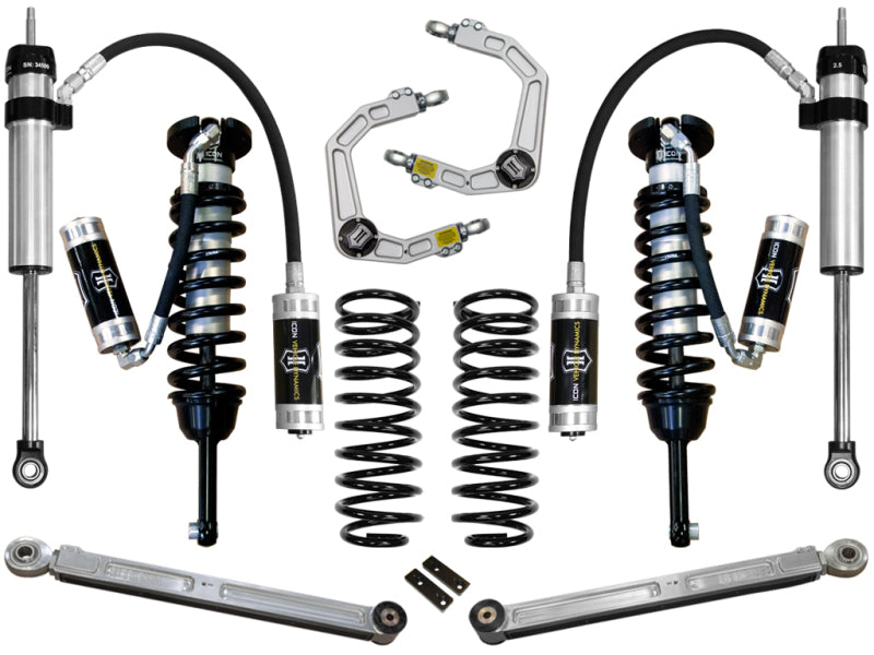 ICON 2010+ Toyota FJ/4Runner 0-3.5in Stage 5 Suspension System w/Billet Uca