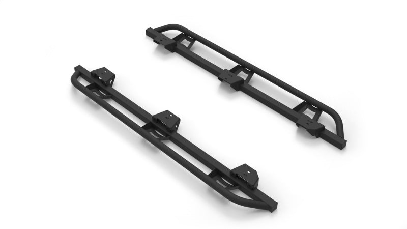 N-Fab Trail Slider Steps 18-20 Jeep Wrangler JL 4 Door SUV - SRW - Textured Black