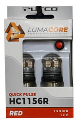 Putco LumaCore 1156 Red - Pair (x3 Strobe w/ Bright Stop)