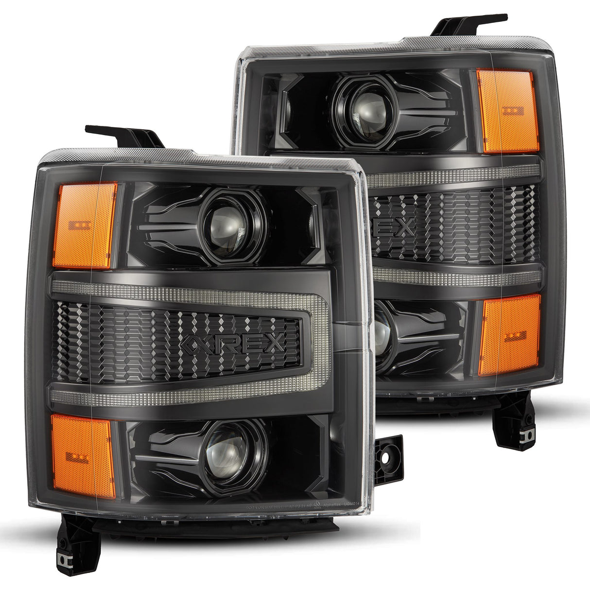 AlphaRex-Projector Headlights Alpha-Black