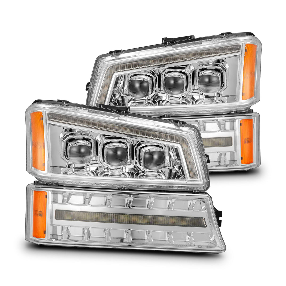 AlphaRex-Projector Headlights Chrome