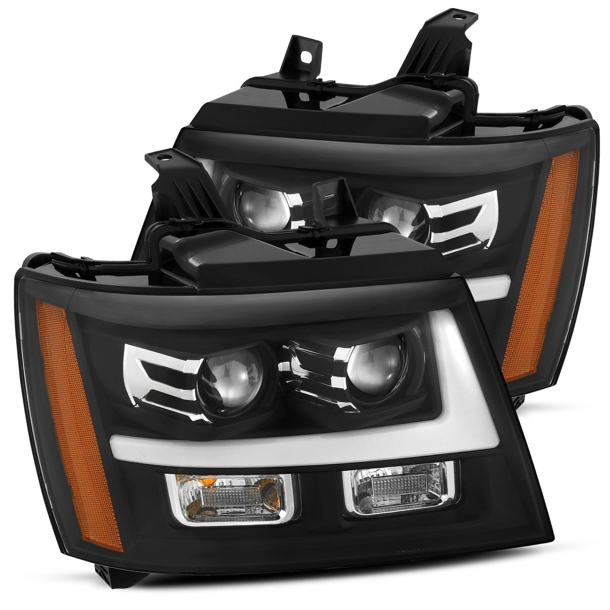 AlphaRex-Projector Headlights Black