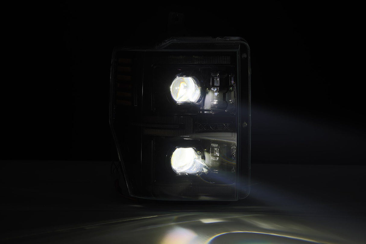 AlphaRex-LED Projector Headlights In Alpha-Black