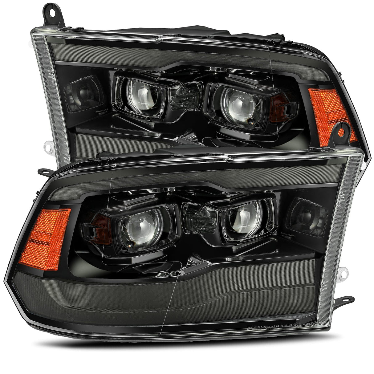 AlphaRex-LED Projector Headlights In Alpha-Black