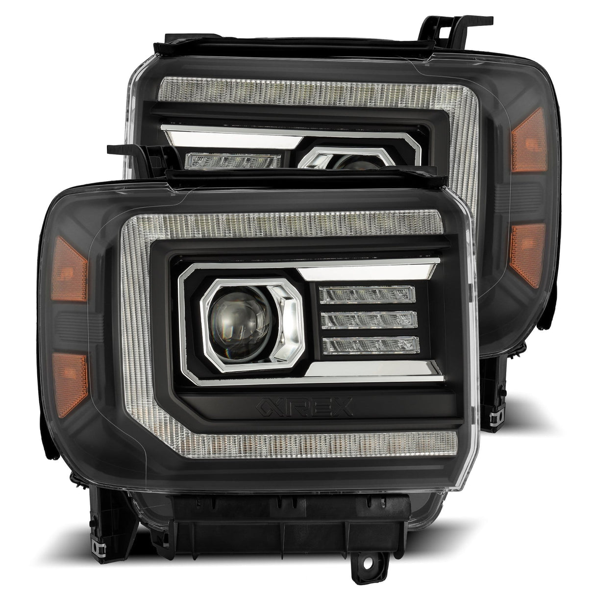 AlphaRex-Projector Headlights Black