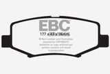 EBC 06-11 Dodge Nitro 3.7 Extra Duty Rear Brake Pads