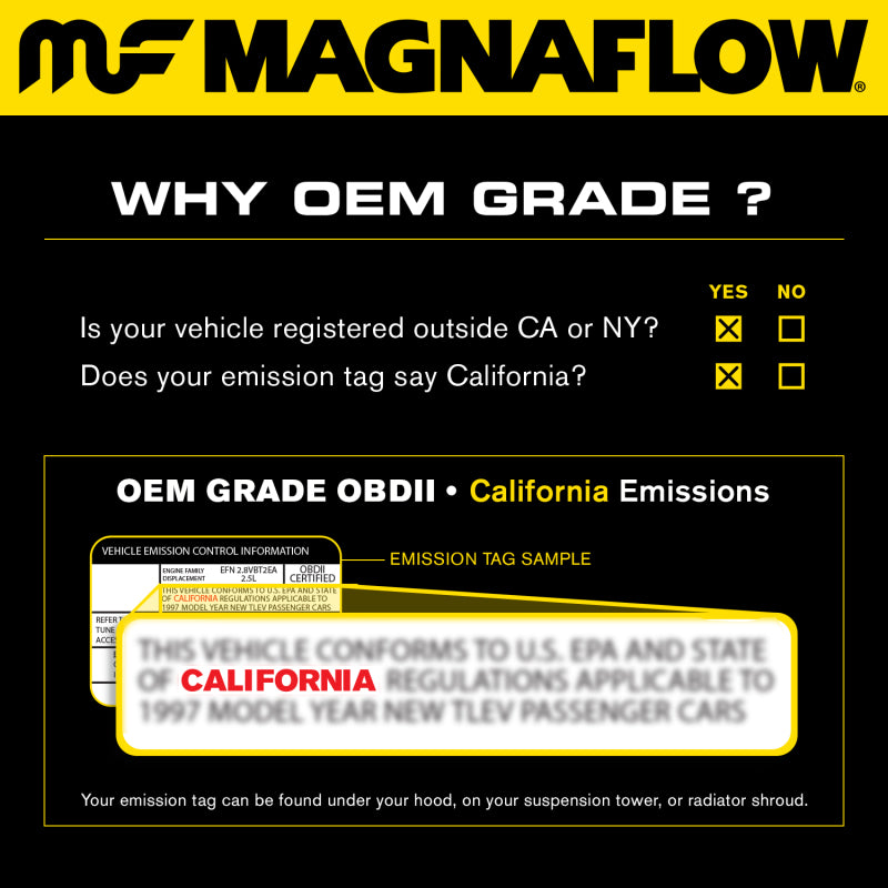 MagnaFlow Conv Universal 2.50 OEM