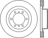 StopTech 10-17 Lexus GX Slotted & Drilled Cryo Front Right Rotor