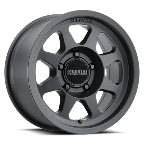 Aluminum Wheels 16x8 Bead Grip MR701 Bolt Pattern 5 On 120 Offset 0 Lip Size 1.42 Matte Black MB Method