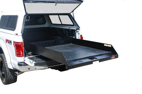 Titan 3000 Cargo Slide 3000 Lb Capacity 92-11 F150 SuperCrew 01-Pres Ford Raptor 10-Pres Lincoln Mark LT 06-08 Dodge Ram 1500 Crew Cab 5.7 Ft W/Bedliner 09-Pres Chevy Suburban GMC Yukon XL 5.5 Ft Cargo Ease