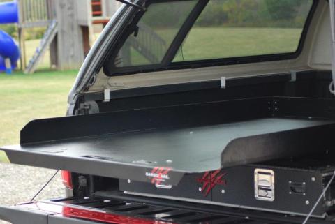 OPA (Our Pullout Aluminum) Cargo Slide 1000 Lb Capacity 07-Pres Toyota Tundra Crew Max Short Bed Cargo Ease