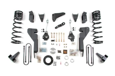 08 Dodge RAM 2500 8 Inch Lift Kit With 4 Inch Axle Diesel No Shocks Zone Offroad