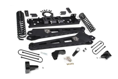 19-24 RAM 3500 4.5 Inch Radius Arm 2 Inch Rear Block Without Overload Diesel 6-Bolt T-Case No Shocks Zone Offroad