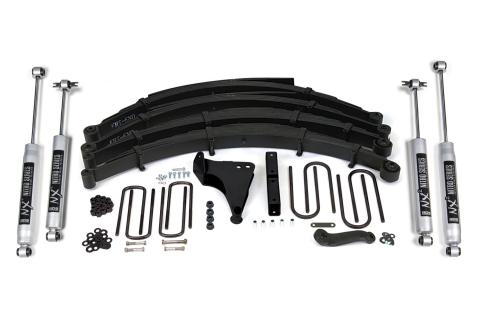 8 Inch Lift Kit Ford F250/F350 Super Duty 99-04 4WD Radius U Bolt NX2 Nitro