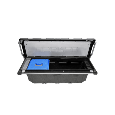Full Size Pickup Truck Tool Box Deep Tub with Ladder Decked