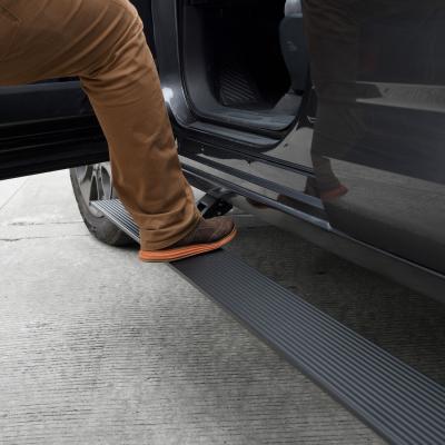 RealTruck VoltStep Electric Running Board Kit Textured Black 2008-2016 Ford F-250/F-350 Crew Cab Go Rhino