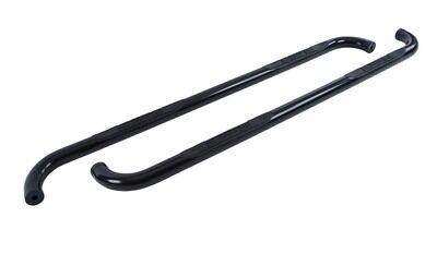 4000 Series SideSteps With Mounting Bracket Kit Powder Coat Black 2019-2026 Silverado/Sierra 1500/2500 HD Go Rhino