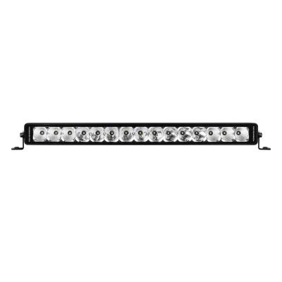 RC4 LR with Mounting Brackets & 20 Inch Light Bar Textured Black 2016-2018 Silverado 1500 Go Rhino