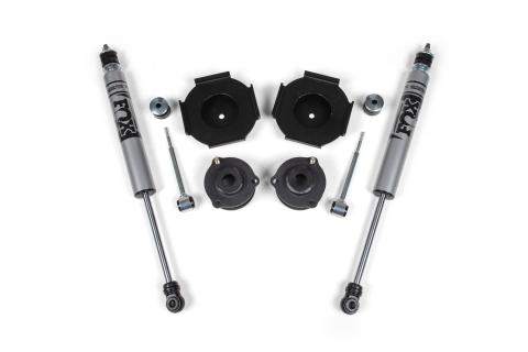 10-23 Toyota 4Runner 3 Inch Suspension Lift Kit 1.5 Inch Rear Coil Spacer Front 2.0 Fox Adventure Shocks Rear Zone Offroad