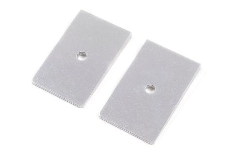 2.5 Inch x 6 Degree Shims (Pair) Zone Offroad