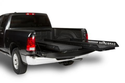 Dual Slide Cargo Slide 1200 Lb Capacity (600 each side) 07-Pres Silverado/GMC 1500-3500 LB 04-10 Dodge Ram LB 09-Pres Ford F150 F250 F350 LB 08-09 Nissan Titan 8 Ft Cargo Ease