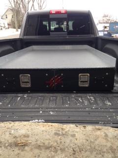 Optional Side Rails For Cargo Locker 03-Pres Dodge Ram 1500/2500/3500 Short Bed Cargo Ease